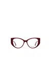 Max Mara Logo Flat Mirror In Brown