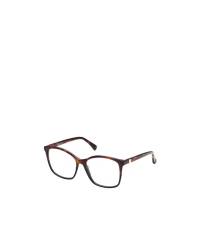 Max Mara Logo Flat Mirror In Gray