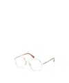 Max Mara Logo Flat Mirror In White