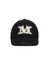Max Mara Logo Hat In Black