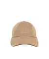 Max Mara Logo Embroidered Baseball Cap In Brown
