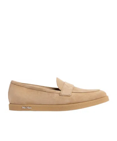 Max Mara Logo Loafers