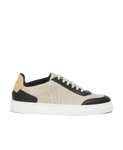 Max Mara Logo Low-top Casual Shoes In White