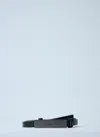 Max Mara Newplate 15 Leather Belt In Black