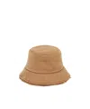 Max Mara Logo Plaque Bucket Hat In Brown