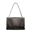 Max Mara Archetipo 06 Leather Shoulder Bag In Black