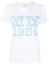 Max Mara Logo-print Cotton T-shirt In White