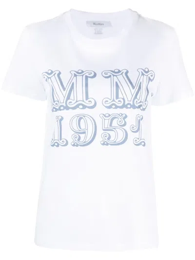 MAX MARA LOGO-PRINT COTTON T-SHIRT