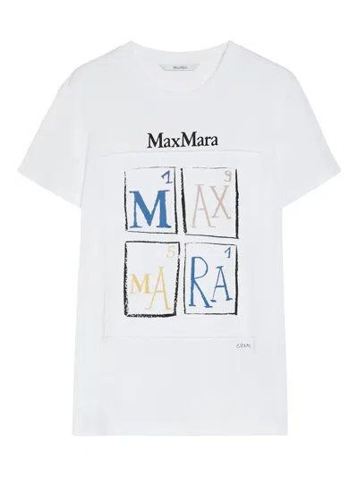 MAX MARA LOGO-PRINT T-SHIRT