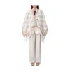 Max Mara Logo Scarf In White