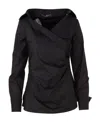 Max Mara Black Cotton Veranda Shirt In Black