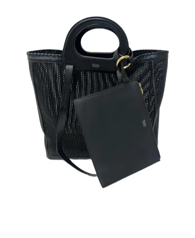Max Mara Logo Shoulder Bag In Black