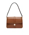 Max Mara Bianca Mini Handbag In Luxurious Leather In Brown