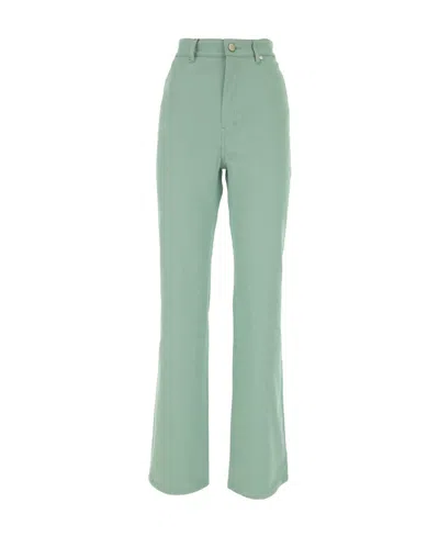 Max Mara Logo Straight Pants