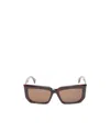 Max Mara Rectangular Frame Sunglasses