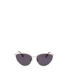 Max Mara Cat-eye Frame Sunglasses In Black