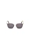 Max Mara 55mm Aviator Sunglasses In Gray