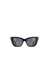 Max Mara Logo Sunglasses In Gray
