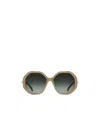 Max Mara Logo Sunglasses In Multi