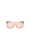 Max Mara 60mm Shield Sunglasses In Multi