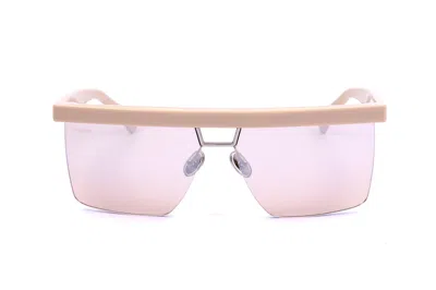 Max Mara Logo Sunglasses In Pink