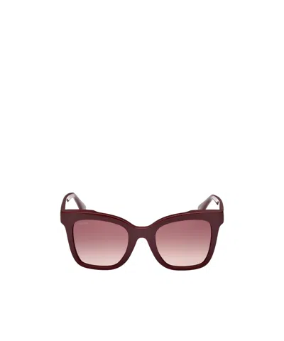 Max Mara Logo Sunglasses In Pink