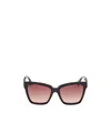 Max Mara Logo Sunglasses In Pink