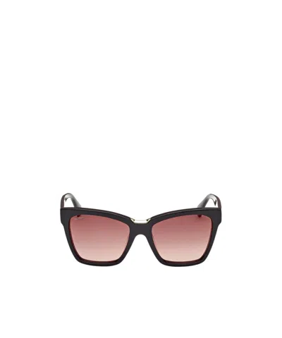 Max Mara Logo Sunglasses In Pink