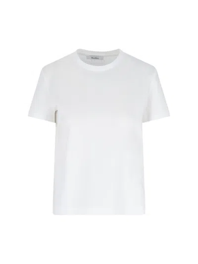 Max Mara Logo T-shirt In White