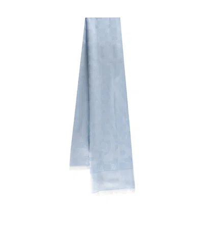 Max Mara Logo Tassel Scarf