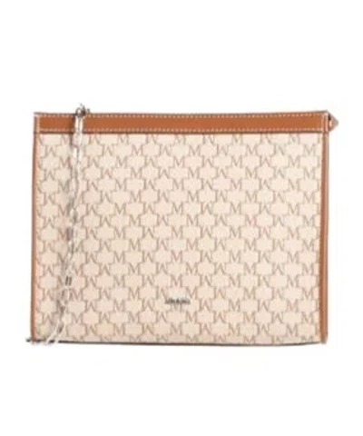 Max Mara Logo-print Cross-body Bags In Pink