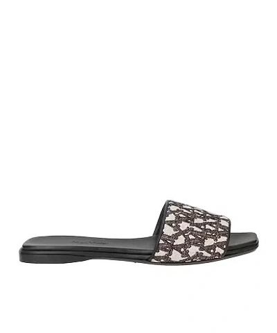 MAX MARA LOGO-PRINT SANDALS