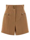 Max Mara Lola Bermuda And Short Brown In Brown