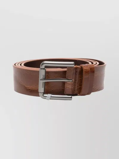 MAX MARA LONG ADJUSTABLE BELT METAL BUCKLE