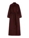 Max Mara Lpaca-blend Oversized Long Coat In Animal Print
