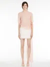 Max Mara Long-band Top In Pink