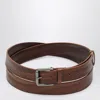 Max Mara Long Belt In In Brown