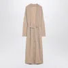 Max Mara Long Cardigan In Brown