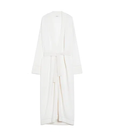 Max Mara Long Cardigan In White
