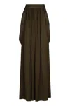 MAX MARA LONG CHIFFON SKIRT