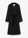 Max Mara Long Coat By In Black