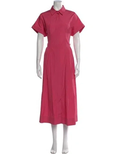 Pre-owned Max Mara Long Dress In Pink