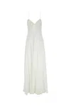 Max Mara Calmi Georgette Maxi Dress