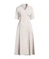 Max Mara Long Dresses In Off White