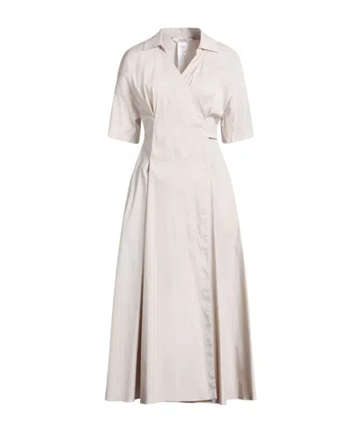 Max Mara Long Dresses In Off White