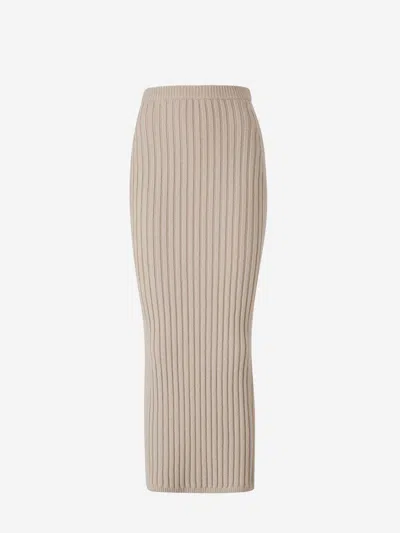 MAX MARA MAX MARA LONG KNITTED MIDI SKIRT