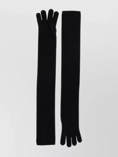 MAX MARA LONG LENGTH KNITTED FIVE-FINGER GLOVES