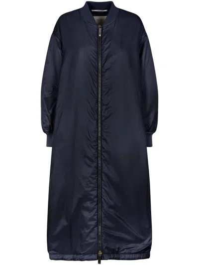 Max Mara Long Padded Jacket In Black