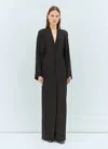 Max Mara Women Long Silk Dress In Black