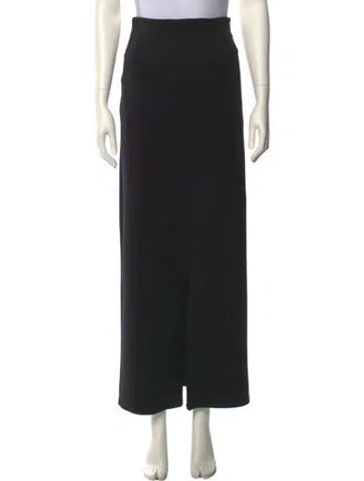 Pre-owned Max Mara Long Skirt In Black